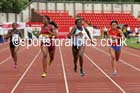 Senior girls 200 metres, 2015 English Schools, Gateshead. Photo: David T. Hewitson/Sports for All Pics